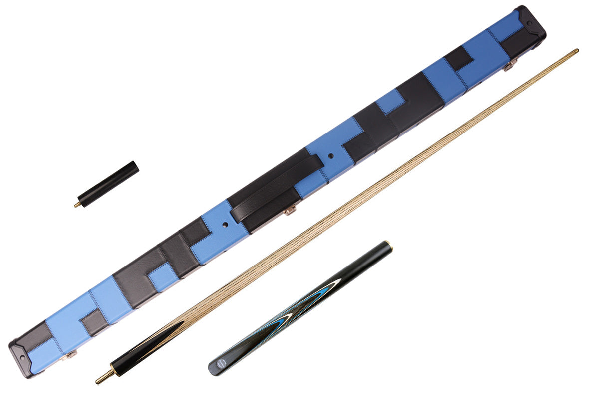 MARK RICHARD Ebony Spliced Snooker Cue English Pool Cue Set #T15SC102