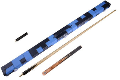 MARK RICHARD Cross Cut Zebreano Spliced Snooker Cue English Pool Cue Set  #T15SC80