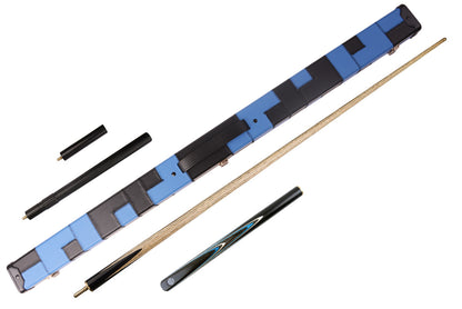 MARK RICHARD Ebony Spliced Snooker Cue English Pool Cue Set #T15SC102