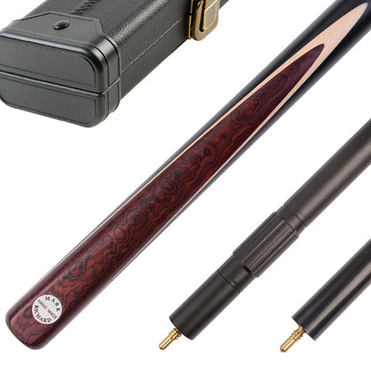 MARK RICHARD Alloy Pro Series 58"  Kingwood Splice with Ash One Piece Snooker Cue Set #T102AON34