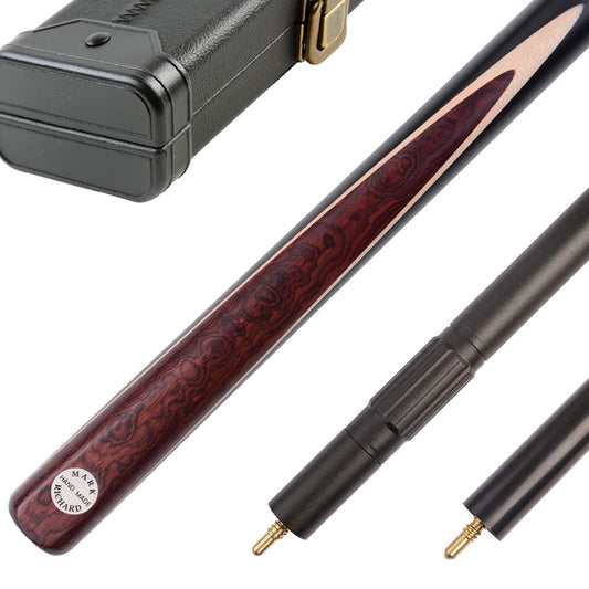 MARK RICHARD Alloy Pro Series 58"  Kingwood Splice with Ash One Piece Snooker Cue Set #T102AON34
