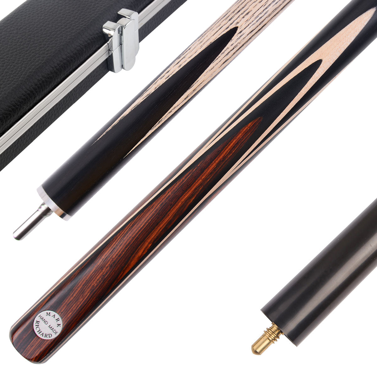 MARK RICHARD Alloy Pro Series 58" 3/4 Joint Snooker Cue Set Cocobolo Splice Cue #T94AOY35