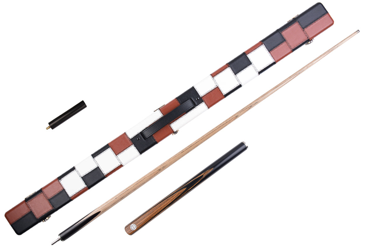MARK RICHARD Alloy Pro Series 58" 3/4 Joint Ash with Mexican Bocote Splices Snooker Cue #T6AOY36