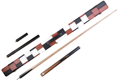 MARK RICHARD Alloy Pro Series 58" 3/4 Joint Ash with Mexican Bocote Splices Snooker Cue #T6AOY36