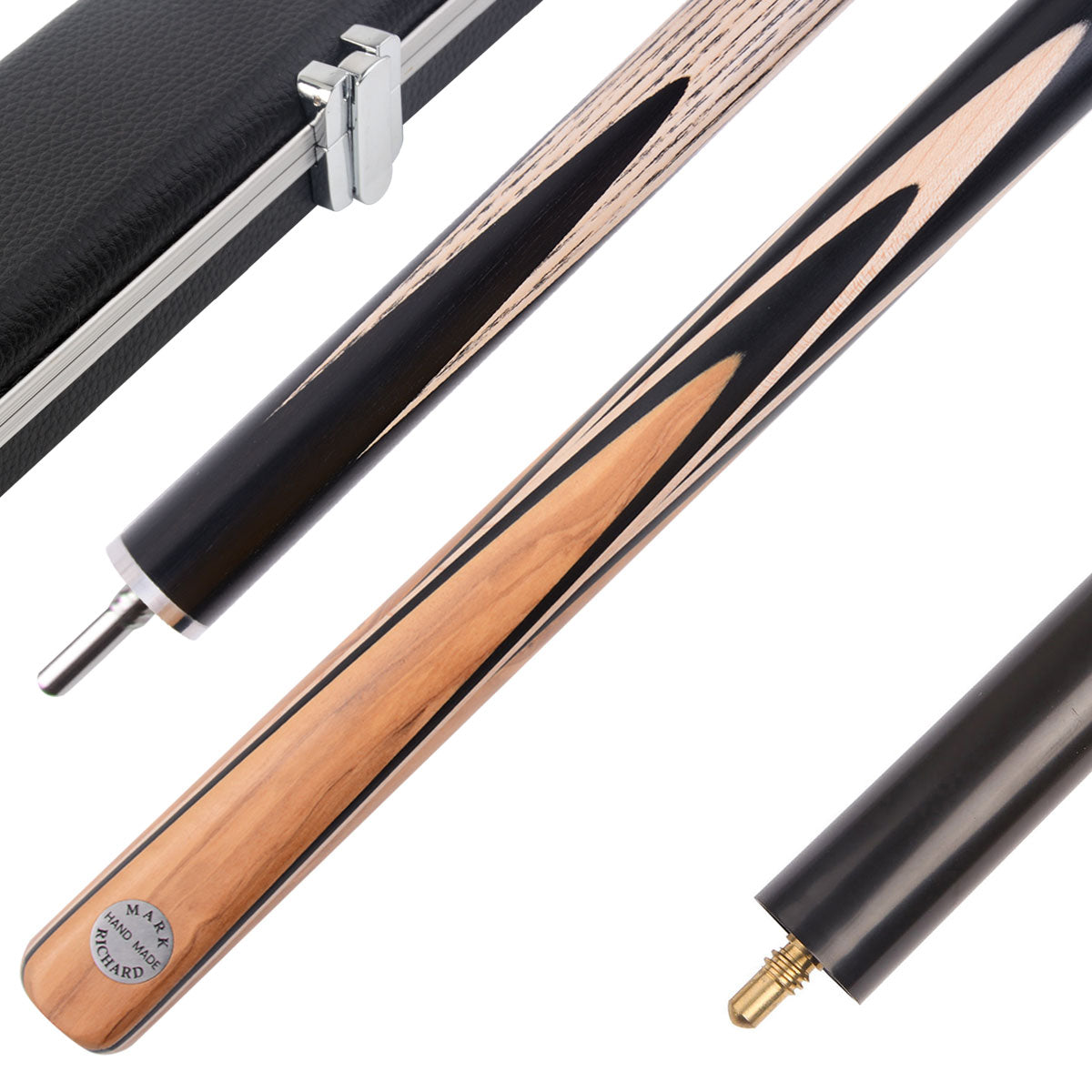 MARK RICHARD Alloy Pro Series Tournament 58" 3/4 Joint Premium Olivewood Splice Snooker Cue #T94AOY37