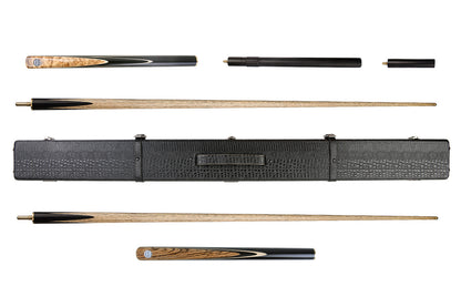 Mark Richard Complete English Pool Cue & Break Cue Set with Luxury Leatherette Cue Case #T401-3501