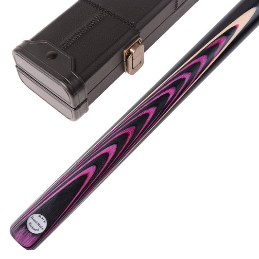 Mark Richard Professional Purple English Pool Break Cue – 58" 3/4 Piece Ash & Exotic Wood #T2EPB04