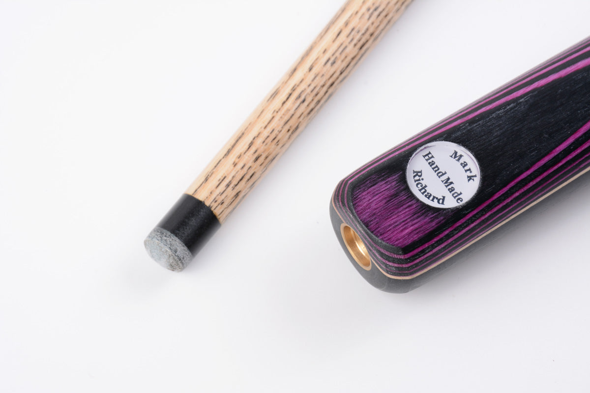 Mark Richard Professional Purple English Pool Break Cue – 58" 3/4 Piece Ash & Exotic Wood #T2EPB04
