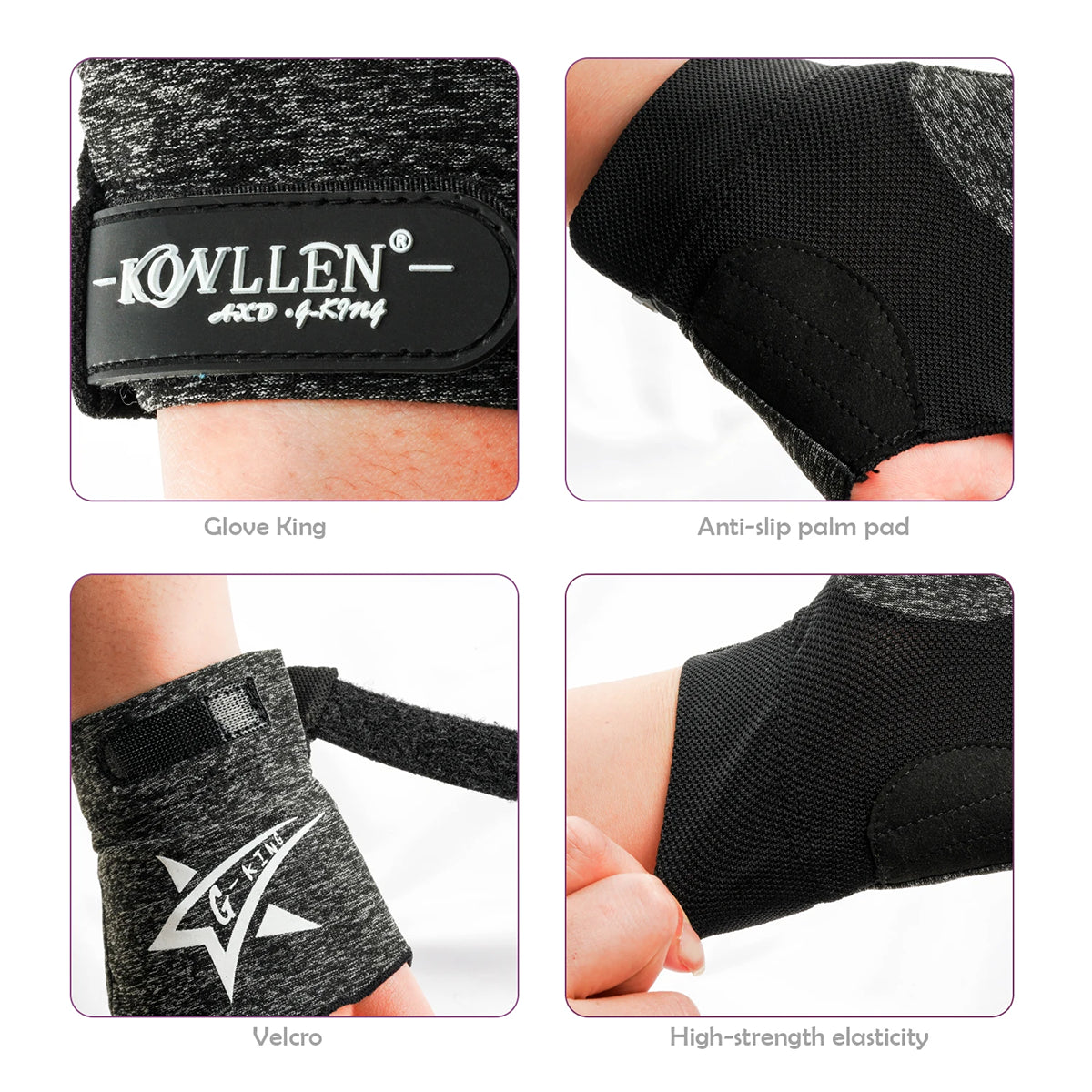 KONLLEN Professional Three-Finger Billiard Snooker Glove