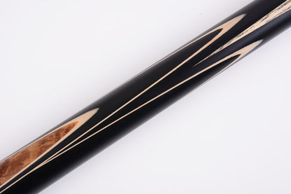 MARK RICHARD Black Badge Series Thuya Burl Splice 58" 9.5mm Tip One Piece Snooker Cue Set #SCP35