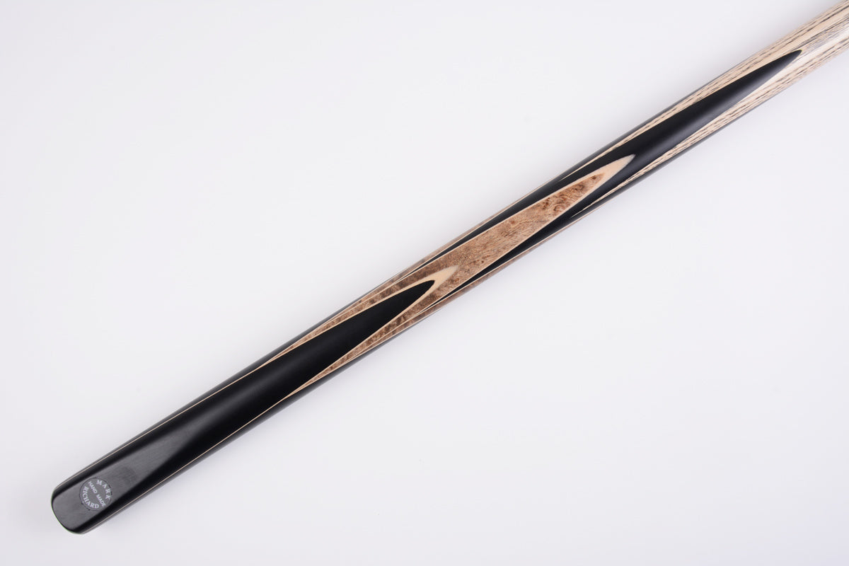 MARK RICHARD Black Badge Amboyna Burr 58" Professional Ash 1 Piece Snooker Cue Set #SCP45