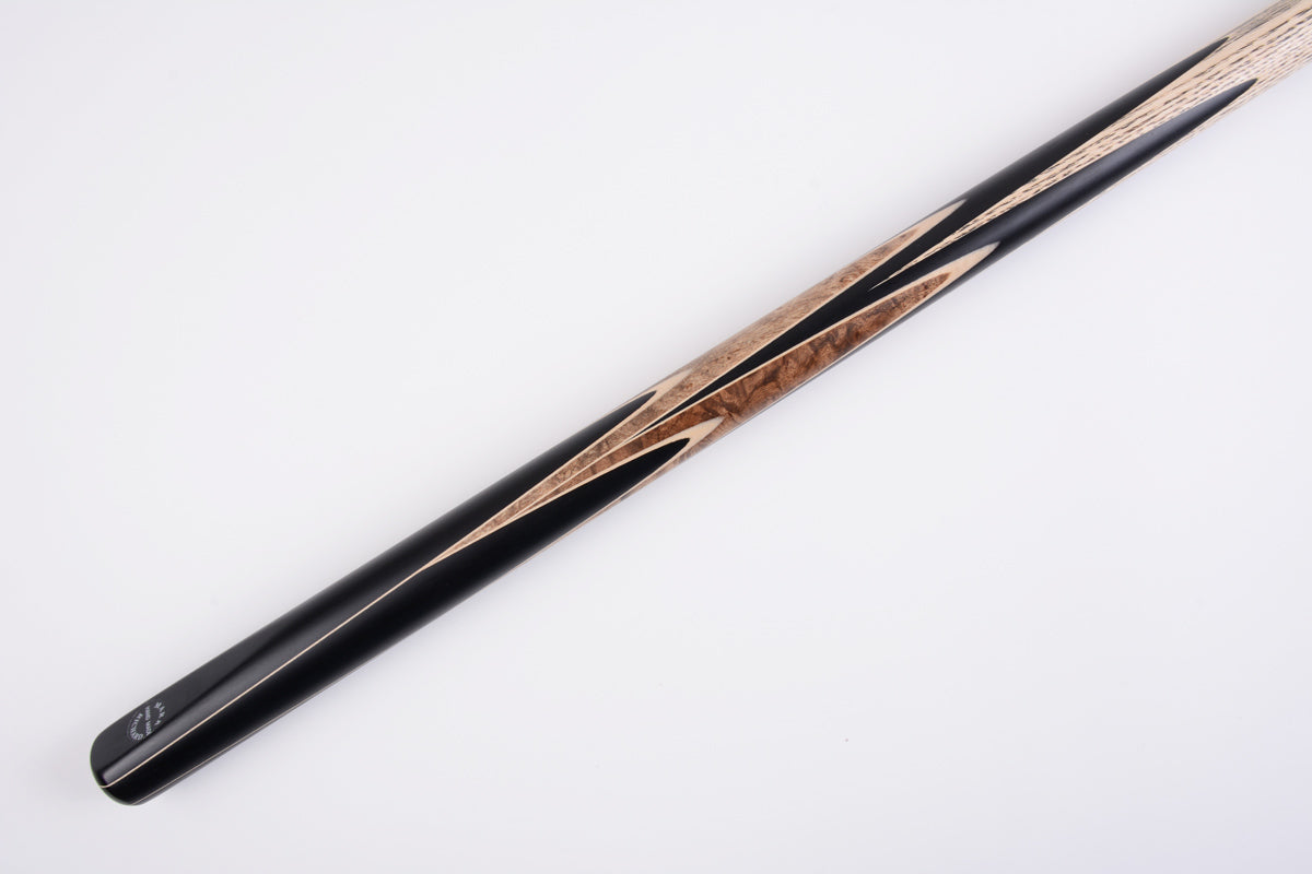 MARK RICHARD Black Badge Amboyna Burr 58" Professional Ash 1 Piece Snooker Cue Set #SCP45