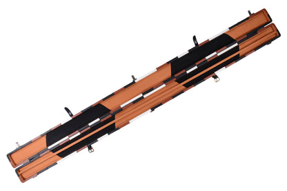 MARK RICHARD Black Badge Series Walnut Splice 1 Piece Snooker Cue with Deluxe Cue Case #SCP55