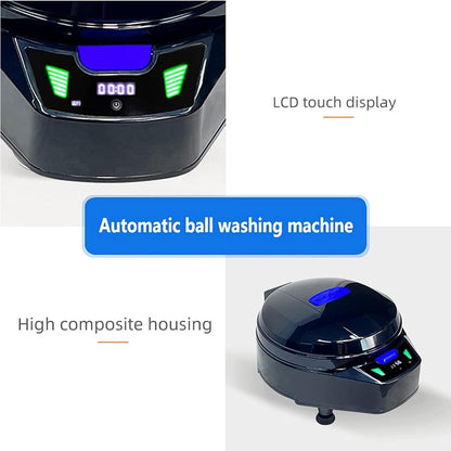 REGAL 5th Generation Black Automatic Snooker & English Pool Ball Cleaning Machine
