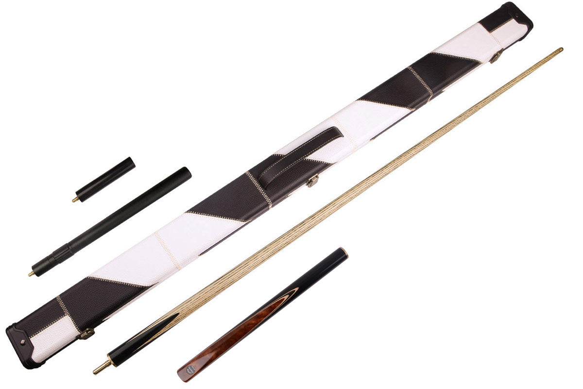 MARK RICHARD 57inch Handmade 8.5mm 9.5mm Tip Snooker Cue English Pool Kit #T3SC52