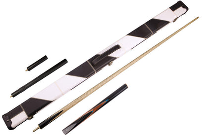 MARK RICHARD Ebony & Burl Spliced Snooker Cue English Pool Cue Set #T3SC57