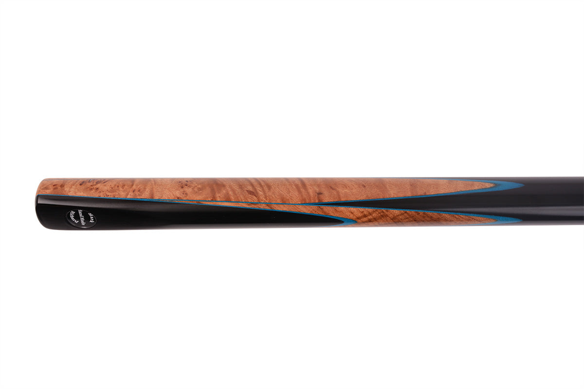 MARK RICHARD Ebony & Burl Spliced Snooker Cue English Pool Cue Set #T3SC57