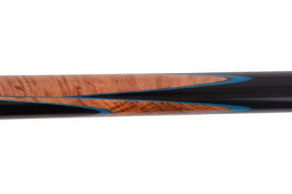 MARK RICHARD Ebony & Burl Spliced Snooker Cue English Pool Cue Set #T3SC57