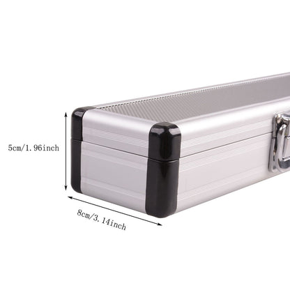 MARK RICHARD Aluminum Silver 3/4 Snooker Cue Super Light Case #T